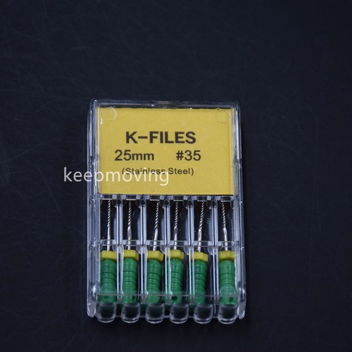 1 Pack Dental K-File Stainless Steel Endodontic Instruments Hand Use 21/25/31mm - 第 62/81 張圖片