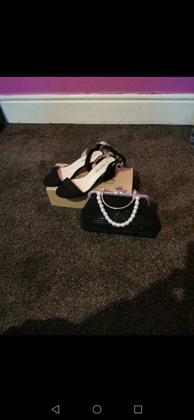 APL Sandali Boohoo taglia 4. Con borsa