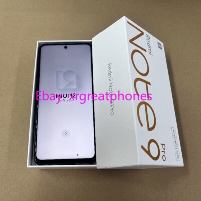 Xiaomi Redmi Note 9 Pro 5G 6/128GB Dual SIM (Unlocked) New Sealed 108MP 6.67''