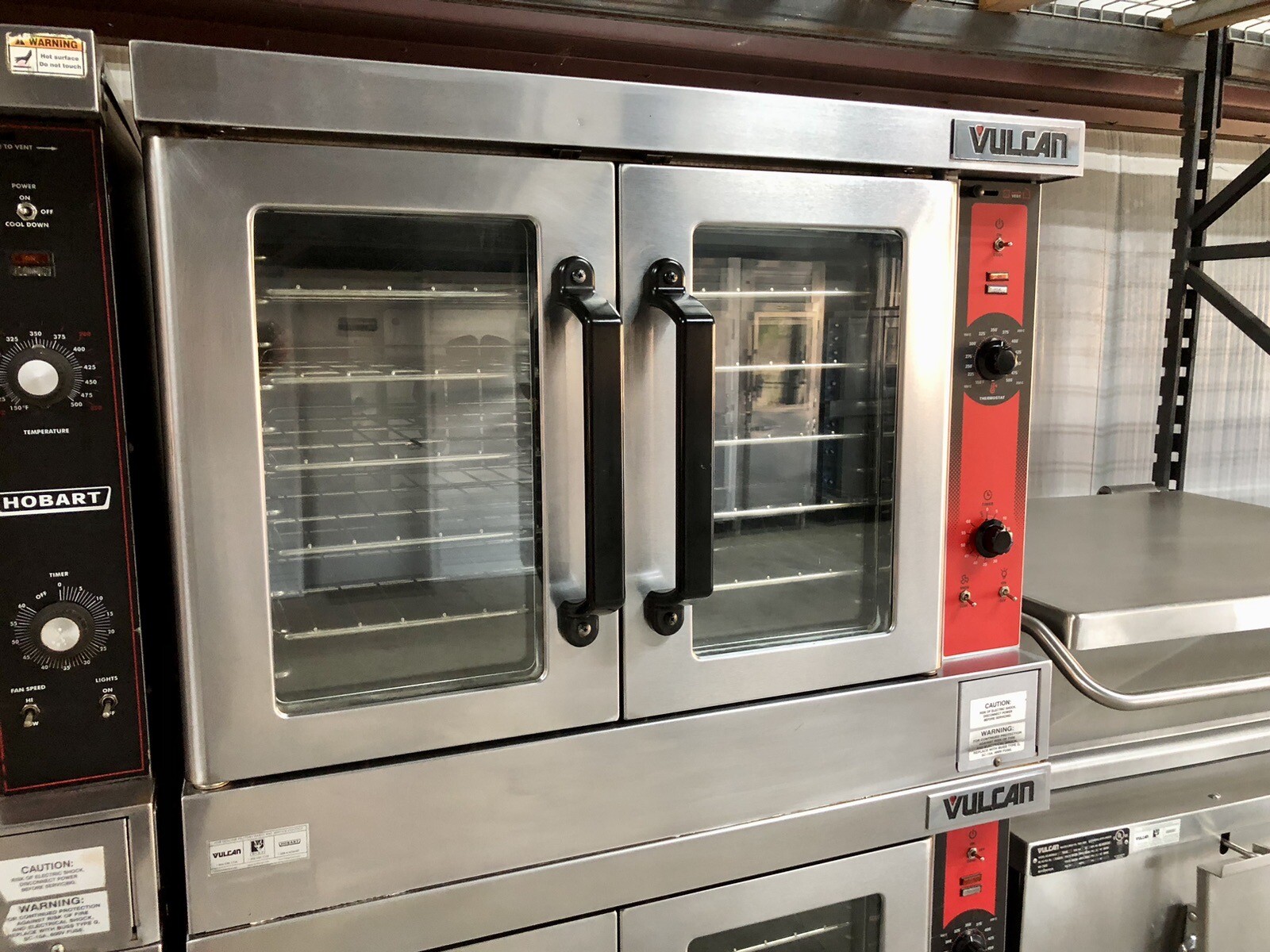 Used VULCAN Double Stack Electric Convection Oven Model VC4ED (208V 3/