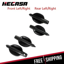 Outside Exterior Door Handle Black Textured For 2004-2011 Mitsubishi Endeavor