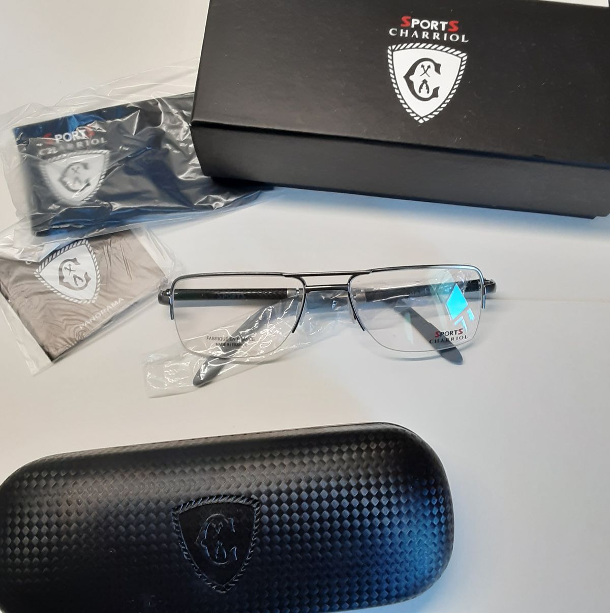 Sports Charriol SP 23013 C5 Men Eyewear Optical Frame DEMO Lenses