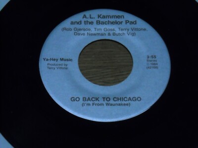 WISCONSIN 45,  A.L. KAMMEN.  UNDER GRAD PICK-UP RAG /  GO BACK TO CHICAGO.