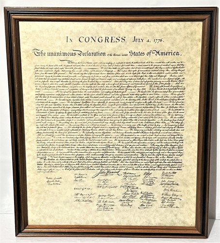 July 4th, 1776 The Unanimous Declaration of the Thirteen United State of America