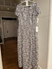 New with tags Alex Evening Rosette A-Line Gown