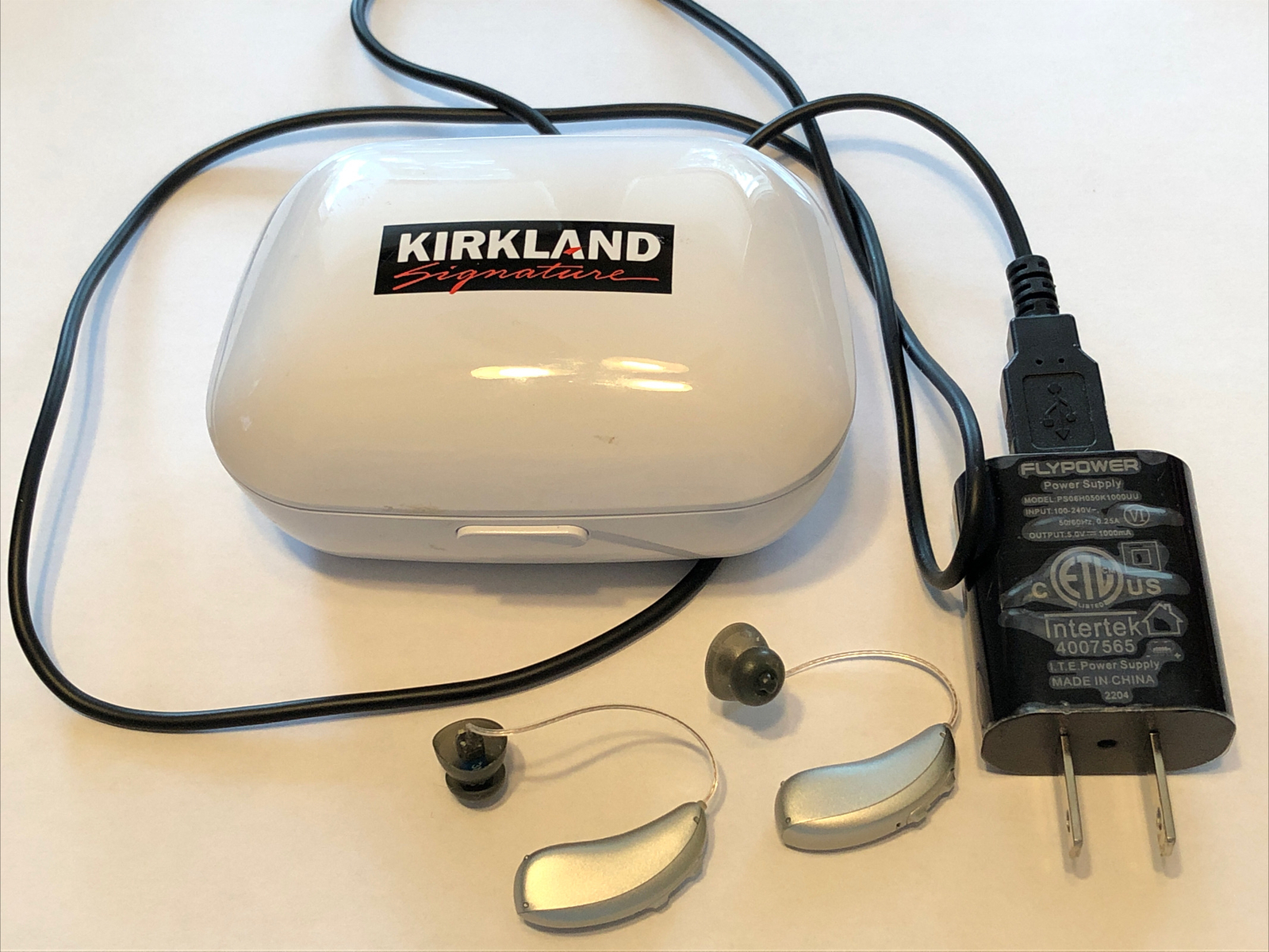 Kirkland KS10.0 Premium Left & Right Hearing Aids w/Charging Case eBay