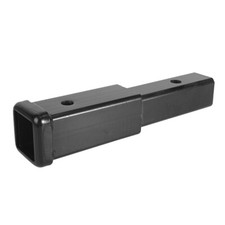 New 8-inch Long Trailer Hitch Extension For 2-inch Receiver 3500 Lbs Black-us