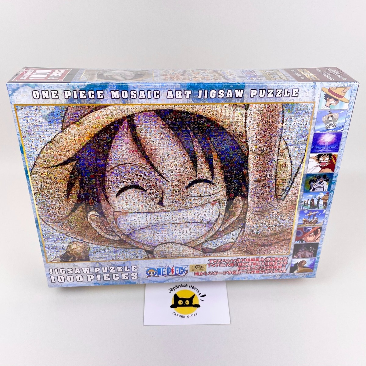 ONE PIECE Luffy Mosaic Art 50x75cm ENSKY 1000 Piece Jigsaw