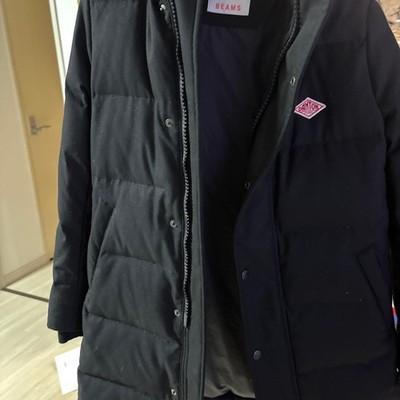 DANTON Women Collaboration M Beams And Black Down Jacket Limited Edition VHTF De