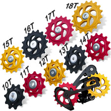 MTB Puleggia Guida Deragliatore Posteriore Jockey Wheel 10T 11T 12T 13T 14T 15T 
