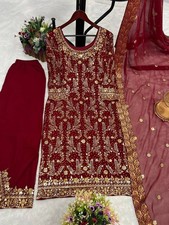 Ready To Wear Suit Wedding Indian Party Dress Bollywood Pakistani Salwar Kameez