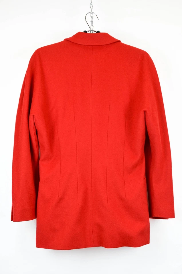 Conjunto de Traje Blazer y Falda Lápiz Lana Roja BALLY - Talla EU 36 (S) Foto 3 de 4