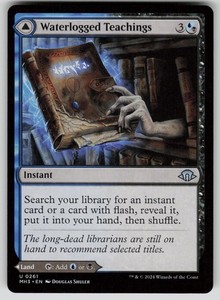 Waterlogged Teachings // Inundated Archive - Modern Horizons 3 - Uncommon #261/703