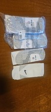 NFL NIKE Team Issued White Compression Crew or Long Grip Socks New Sz LG