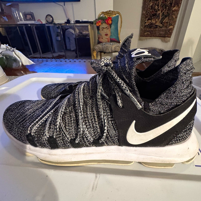 Nike KD 10 Men’s Mid Top Knit Breathable Basketball Sneakers Lace-Up 897815-008