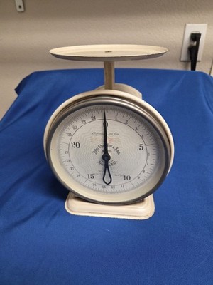 Antique John Chatillon & Sons Scale New York, USA 25 LB #21415 *RARE ORIGINAL*