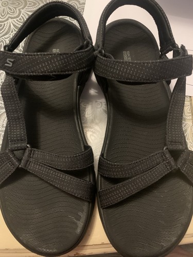 Skechers Gogo Mat Ladies Sandals Size 7