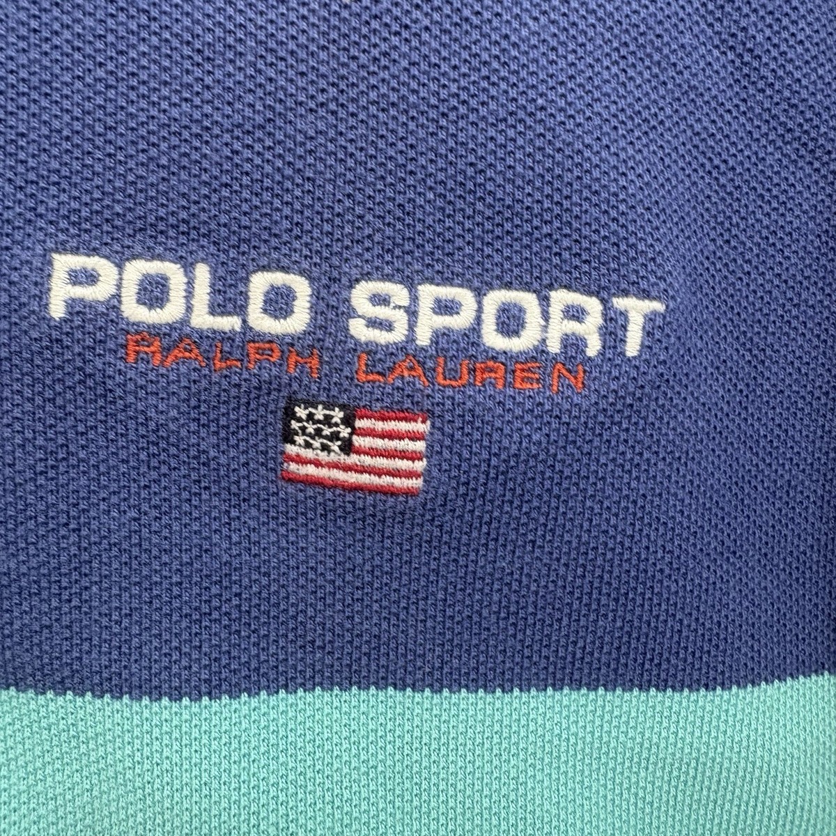 Vintage Polo Sport Ralph Lauren Polo Shirt Mens Polo Shirt XL 90s 