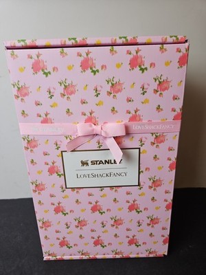 Stanley x LoveShackFancy Sunset 40oz Quencher H2.0 Pink Floral 