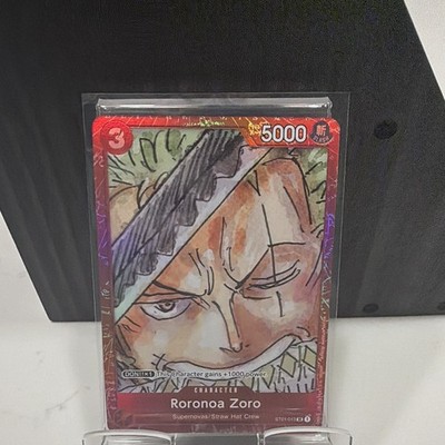 Bandai Roronoa Zoro Character ST01-013 Alt Art Foil 5000 Cost 3 ENG