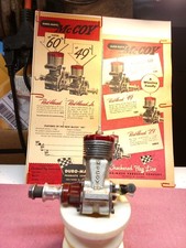 Vintage McCoy Model Engine Red Head 29 From 40s-50s - 223