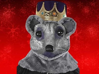 Mouse King Mask Costume Nutcracker Ballet Christmas Prop Holiday Head Halloween