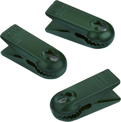 hellum 983104 Ersatz Klammer/für E10 Kerzen/grün/für Innen- & Außenketten / 