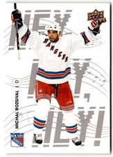 Michal Rozsival 2025-26 UD New York Rangers Centennial Hey, Hey, Hey! #HHH-23