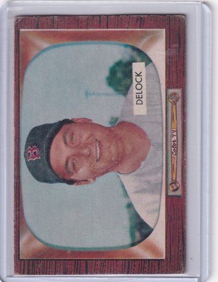 1955 Bowman Baseball #276 Ivan Delock - Boston Red Sox