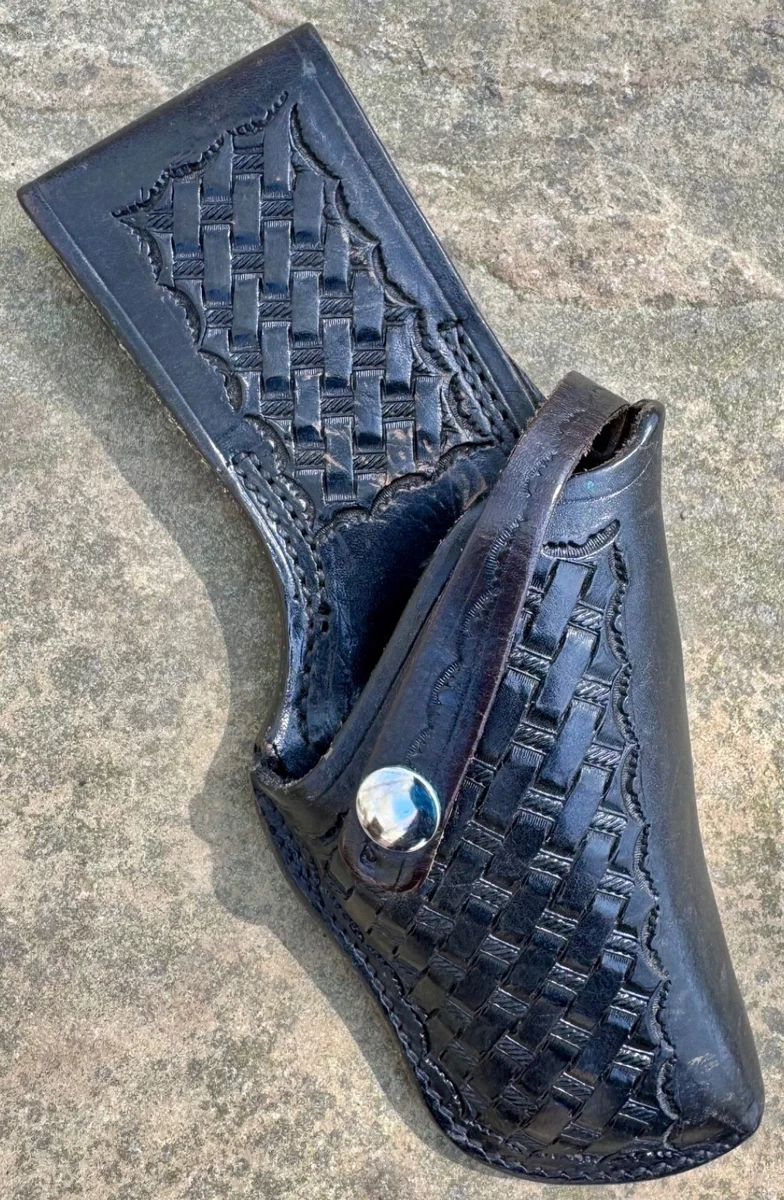 BUCHEIMER DETECTIVE 37A-22 ホルスター。 Vintage Bucheimer Black Leather Holster BPM-19 | eBay