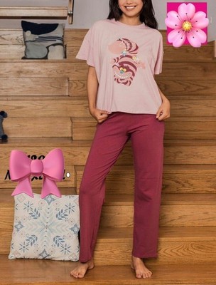 Women Pyjamas Set Short Sleeves 100% Soft Egyptian Cotton Size XL UK Size 14