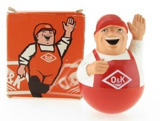 Schleich O&K Männchen Orenstein & Koppel in OVP Werbefigur Figur Stehaufmännchen