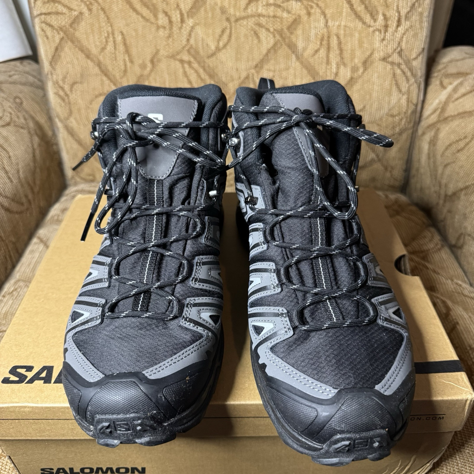 Scarpone da trekking Salomon uomo X Ultra Pioneer Mid CSWP US 11 nero magnete us intime ottimeioni