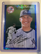 2023 Topps Chrome Platinum - Gleyber Torres #304 Blue MiniDiamond Refractor /199