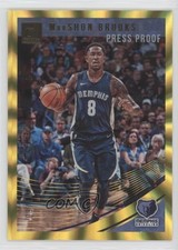 2018-19 Panini Donruss Press Proof Gold Laser 9/10 MarShon Brooks #114 jg5