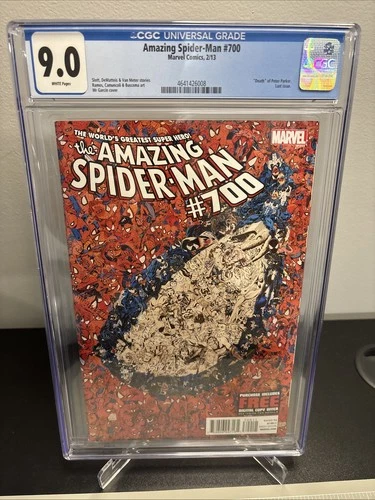 Amazing Spider-man 700 CGC 9.0 Key Death Of Peter Parker 🔑🔥