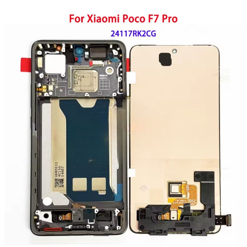 Original For Xiaomi Poco F7 Pro 24117RK2CG AMOLED Display Touch