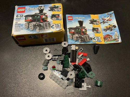 LEGO  Creator: Basic Model: Train: 31015 Emerald Express