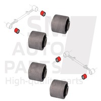 4X Silentblock Seitenschwinge Hinten FüR Alfa Romeo 166 (1998-2007)