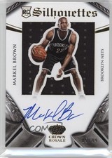2014-15 Panini Preferred Rookie Silhouettes 85/99 Markel Brown #331 Auto 3s6