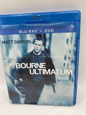 The Bourne Ultimatum Blu-ray Disc Action Thriller Matt Damon PG-13