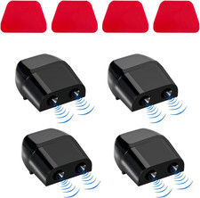 4PCS Deer Whistles for Car, Automotive save a Deer Whistles to Avoid Collisions,