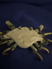 Charming Handcrafted Wood Crab Figurine