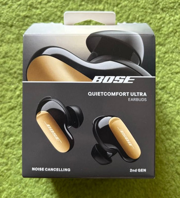 Bose QuietComfort Ultra Earbuds 2ndGen Wireless Noise Cancelling Desert Gold Neu