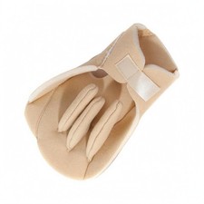 Finger Separator Pad Hook-and-Loop Open-Finger Support Pad Stitched Textile