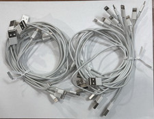 Lot of 10 Genuine Apple Lightning to USB-A Cables 0.5m 1'6" 