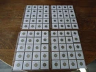 COLLECTION OF 40 BUFFALO NICKELS AND 40 V NICKELS IN 2X2"S SOME PARCIAL DATES
