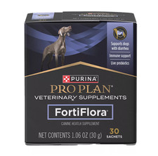 New Purina Pro Plan Dog Veterinary Supplements FortiFlora Probiotic Powder