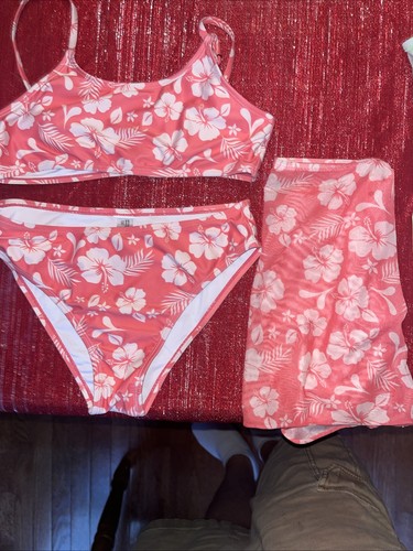 Girls BATHING SUIT BIKINI LOT OF 13 Suits Size 10-12 XS - Picture 3 of 24