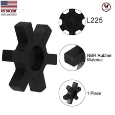 L225 Flexible Rubber Spider Insert Fits L-225 For Lovejoy, Martin L-Jaw Coupling